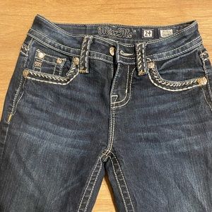 Size 24 Miss Me Bootcut Jeans